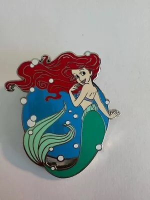 Ariel Swimming With Bubbles Little Mermaid Disney Pin 155362 (A0) • $13.95