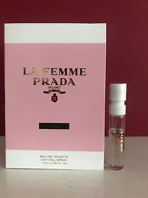£3.45 • Buy 💖💝❤️Prada Milano La Femme L’eau 1.5ml Edp Eau De Parfum Sample Sprays New💖💝
