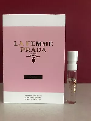 💖💝❤️Prada Milano La Femme L’eau 1.5ml Edp Eau De Parfum Sample Sprays New💖💝 • £3.95