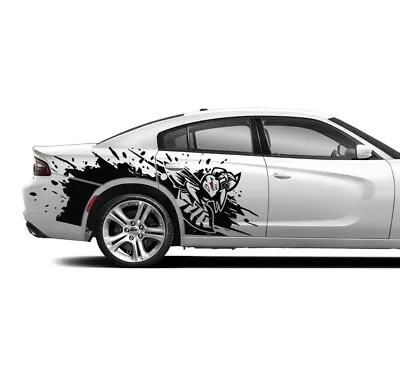 Angry Bee Sticker For Dodge Charger Wasp Design Graphics Decal SXT GT RT Hellcat • $180