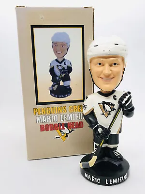 Pittsburgh Penguins Great Mario Lemieux Bobble Head #66 SUPER MARIO SGA ORIG BOX • $35