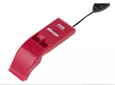 Mikasa JAPAN FIVB Volleyball Referee Whistle BEAT500 Red • $27.97