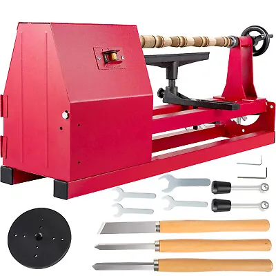 VEVOR Benchtop Wood Lathe Power Wood Lathe 14  X 20  Small Lathe Variable Speed • $146.99