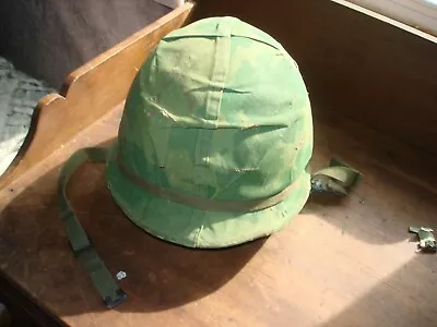 U.S. Viet Nam Paratrooper Helmet Complete • $99.99
