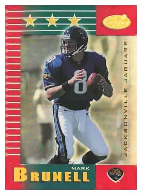 1999 Leaf Certified #162 Mark Brunell Mirror Red • $2.50