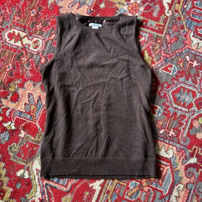 £10 • Buy Gap 100% Cashmere Tank Top Knit Vest Size S M 