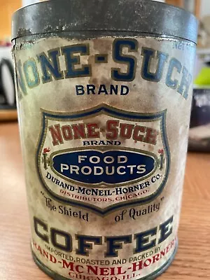 None-such Vintage Coffee Tin • $15