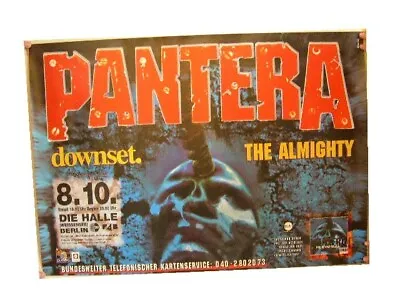 Pantera German Tour Poster The Almighty Concert • $220.32