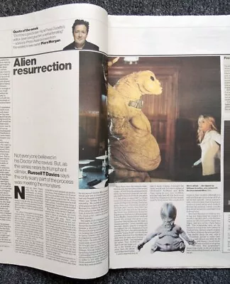 £11.99 • Buy The Guardian Newspaper Media Supplement 13 June 2005 Doctor Who Russell T Davies