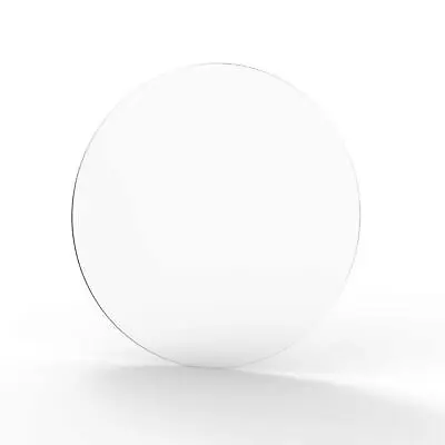 KastLite Frosted Acrylic Disc | Plexiglass Circle 1/4  Thick With 8.5  Diameter • $34.90