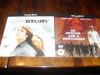 £0.99 • Buy AN OFFICER AND A GENTLEMAN (RICHARD GERE) & LOVE STORY - 2 X PROMO DVD's