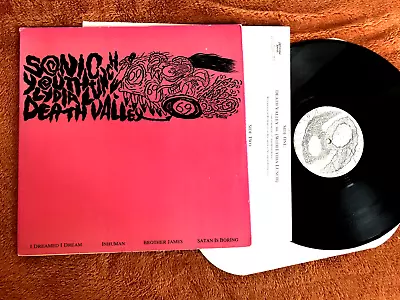 SONIC YOUTH DEATH VALLEY 69 HMS 021 Lydia Lunch '85 LP Orig Punk W/insert! Rare • $99