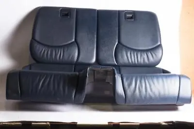 Mercedes Jump Seats Complete Rear - Blue | R129 SL Facelift W/ Fixing Kit • $1195.68