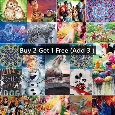 $10.99 • Buy 5D Diamond Painting Art Embroidery Cross Stitch Kit Home Decor Art For Gift