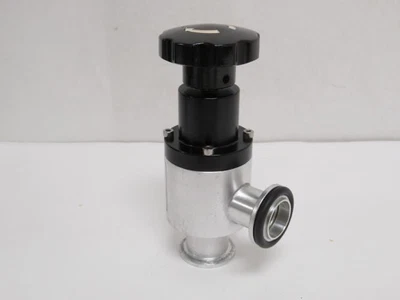 $69.37 • Buy 190864 Used; Vacuum Research ALUM-O-ANG-25-MAN Small Inline Valve; 90Deg; 25mm