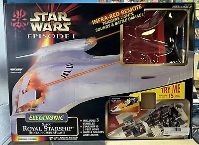 Star Wars Episode 1 Electronic Naboo Royal Starship Complete With Box! • $299.99