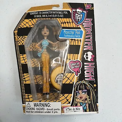 Monster High Monster Pen Fashionably Fierce Cleo De Nile New Open Box • $20