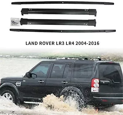 Fit For Land Rover Discovery LR3 LR4 2004-2016 Roof Rail Rack Cross Bar Crossbar • $326.62