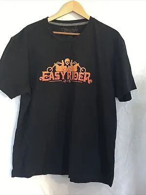 $16 • Buy MARC ECKO Easy Rider Graphic Mens Black T Shirt Size XXL Motorcycle Bike Week