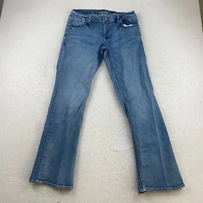 ReClaim Buckle Loose Bootleg Jeans 31R Medium Wash • $15.53