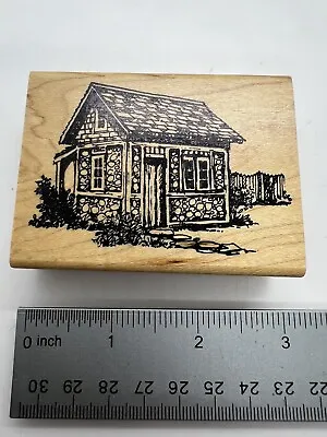 D5 Rubber Stamps Of America Rubber Stamp Old Country Cabin Shack • $8.50