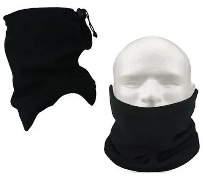 Snood Neck Warmer Scarf Men Winter Thick Fleece Thermal Windproof Balaclava Mask • £2.99