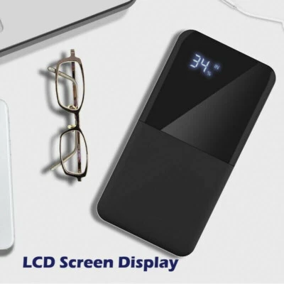 $27.49 • Buy 50000mAh Portable Power Bank Fast Charger With LCD 2USB External Battery Pack