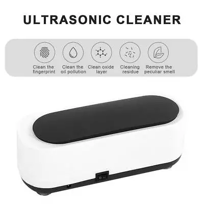 Smart Ultrasonic Cleaner For Jewelry Glasses Ultrasound Cleaning Bath Machine US • $12.87