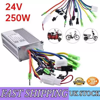 24V 250W Brushless DC Motor Speed-Controller For Electric Scooter E-Bike UK • £14.89