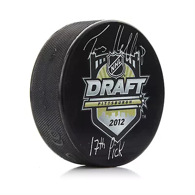 Tomas Hertl Signed 2012 Draft Event Puck With 17th Pick Note • $130.96