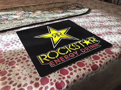 Authentic Rockstar Energy Drink Window Sign Plaque Decals Stickers Monster Rare • $13.49