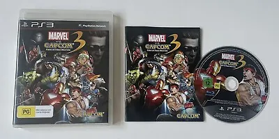 Marvel Vs. Capcom 3 III Sony PlayStation 3 PS3 Complete Australian PAL • £7.99