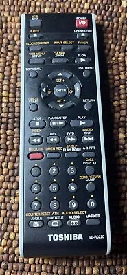 $18.95 • Buy Original TOSHIBA SE-R0220 Remote Control TV DVD VCR Combo Genuine OEM
