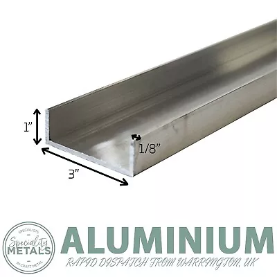 3  X 1  Aluminium U-Channel Trim X 1/8  Wall - Aluminium Channel U Profile • £21.77