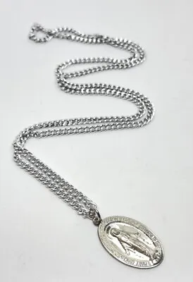 Chapel Vintage Sterling Silver 925 Religious Medal • $20