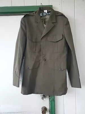 Marines USMC Green Military Sz 46L Mens Dress Service Wool Uniform Jacket • $40