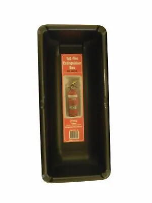 1KG Black Fire Extinguisher FIBERGLASS Box Holder RV Caravan BOAT JAYCO PARTS • $12