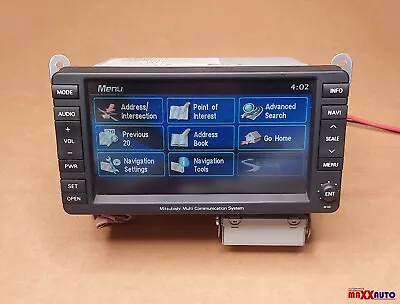 2009 2010 Mitsubishi Outlander Gps Navigation Radio Headunit Cd Dvd Am Fm Oem • $189.89