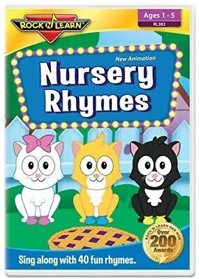 Nursery Rhymes DVD - Sing Along With 40 Fun Rhymes. • $8.99