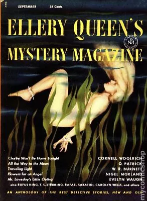 Ellery Queen's Mystery Magazine Vol. 18 #94 VG 4.0 1951 Stock Image Low Grade • $4.10