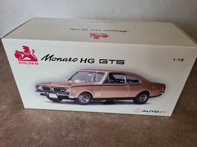 $359.95 • Buy 1:18 Autoart, Holden Monaro Hg Gts ,cameo Gold  1/18 , 1037/3000