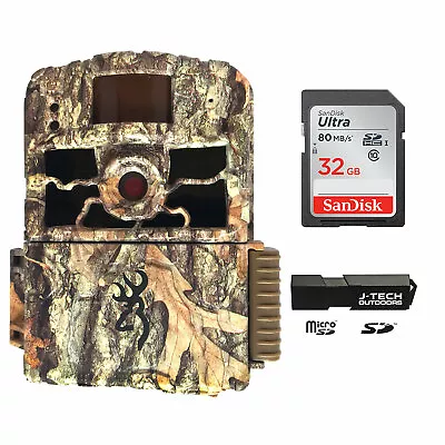 Browning Dark Ops HD MAX Trail Game Cam Kit + 32GB Card + Card Reader BTC6HDMAX • $99.99