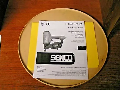 Senco Products Parts Manual - Pneumatic Roofing Nailer - Model#roofpro 455xp • $7.50