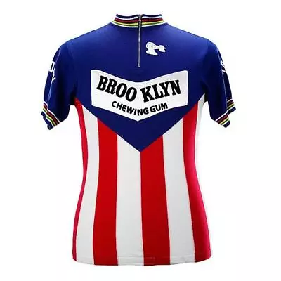 $139 • Buy Roger De Vlaeminck 1975 Vintage Brooklyn Jersey 100% Merino Wool