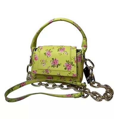 House Of Want Women’s Floral Vegan Leather Crossbody Bag Purse • $34