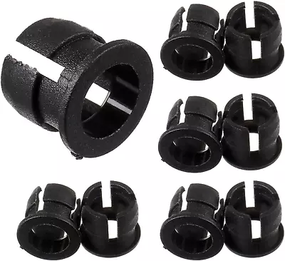 100 Pieces Black Plastic 5mm Led Holder Led Bezel Holder Light Emitting Diode Ho • $11.10