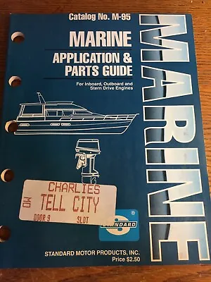 Vintage 1995Standard Marine Parts Catalog • $25.35