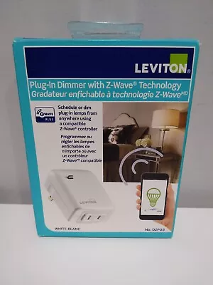 Leviton Plug-In Dimmer Receptacle Outlet DZPD3 New Sealed In Box • $29.04