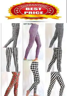 New Women's Soft Touch Ankle Length Various Print Pattern  Legging Size 8-14 • £5.98