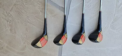 Vintage Golf Clubs Wooden Spalding Executive Registered Woods 1345 Lot 4 • $60